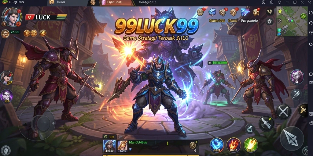 Tangkapan layar dari gameplay SLG yang mendebarkan di 99LUCK99.