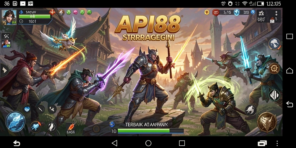 Screenshot gameplay API88 yang menampilkan pertempuran strategi yang menegangkan.
