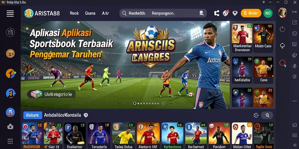 Tampilan gameplay ARISTA88 yang menarik saat taruhan berlangsung.