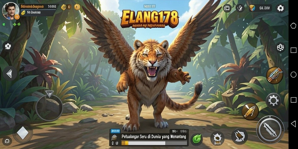 Tampilan gameplay <strong>ELANG178</strong> yang mendebarkan saat menjelajahi dunia petualangan.