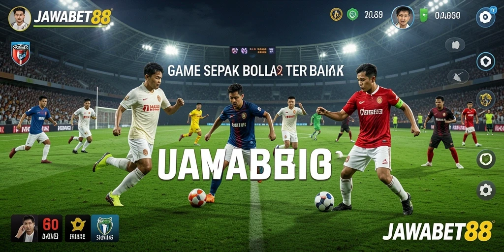 Tangkap layar utama JAWABET88 dengan aksi seru dalam pertandingan sepak bola.
