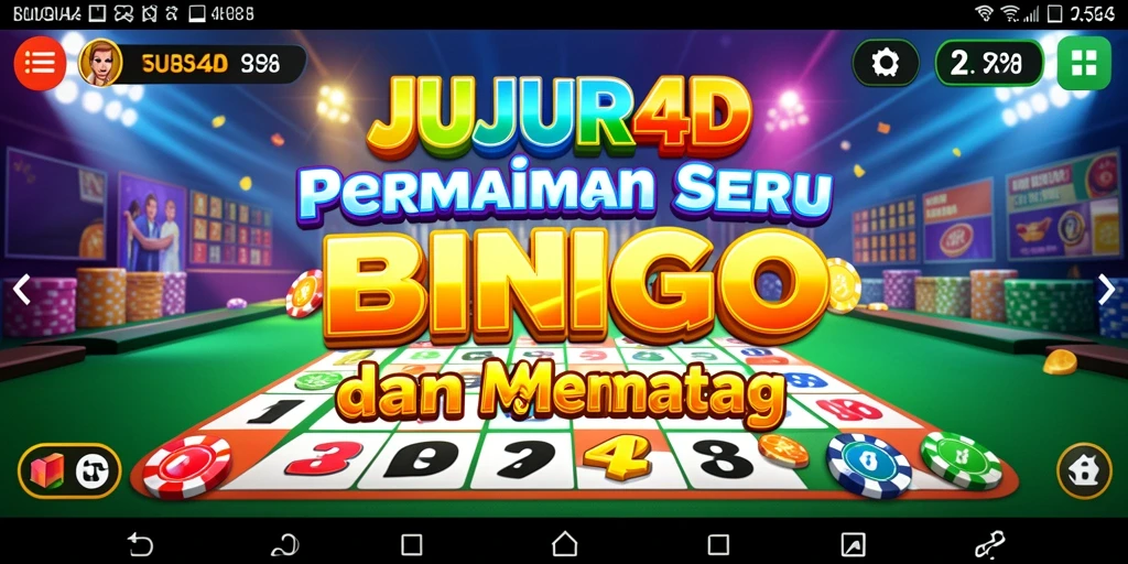 Tampilan gameplay JUJUR4D yang seru dan interaktif.
