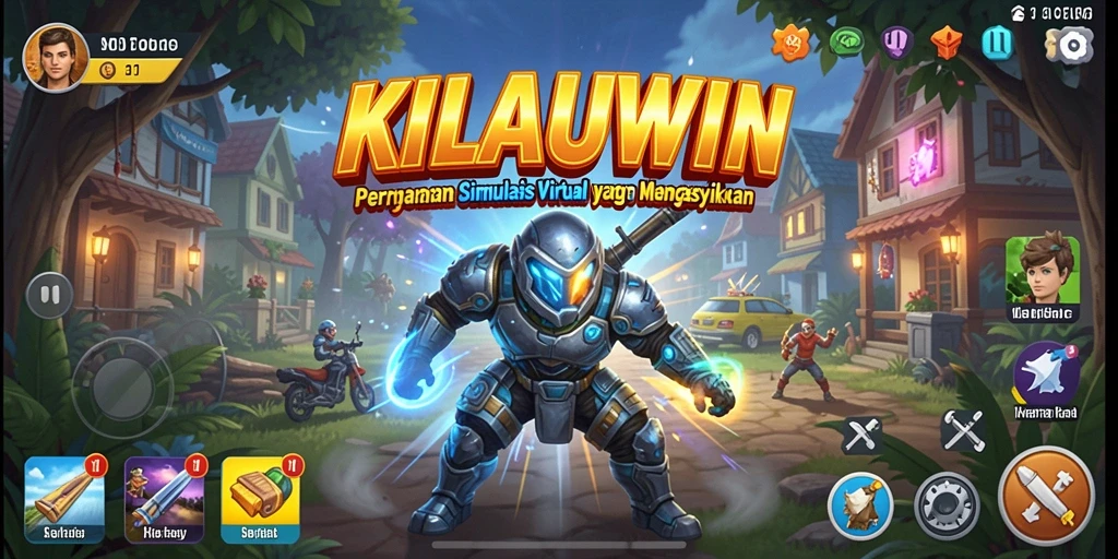Tampilan gameplay KILAUWIN yang menarik dan interaktif.