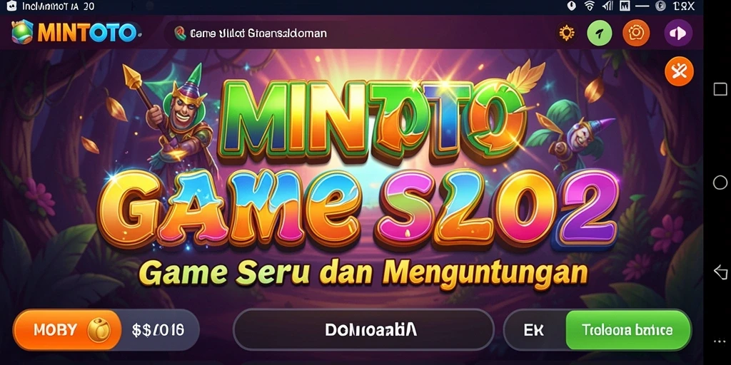 Tampilan gameplay MINTOTO yang menarik dan mendebarkan saat bermain Slot.