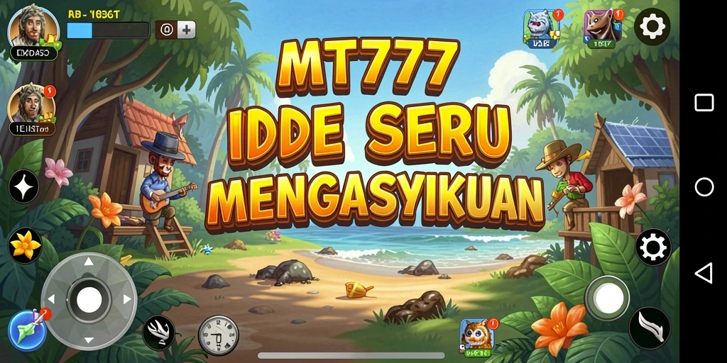 Menampilkan gameplay menarik dan karakter berwarna di MT777.