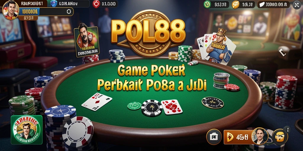 Tampilan screenshot game Poker yang menarik dan menegangkan.