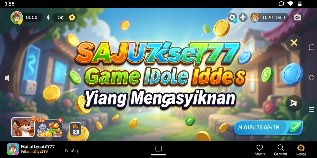 Tampilan gameplay SALJU777 yang seru dan santai.
