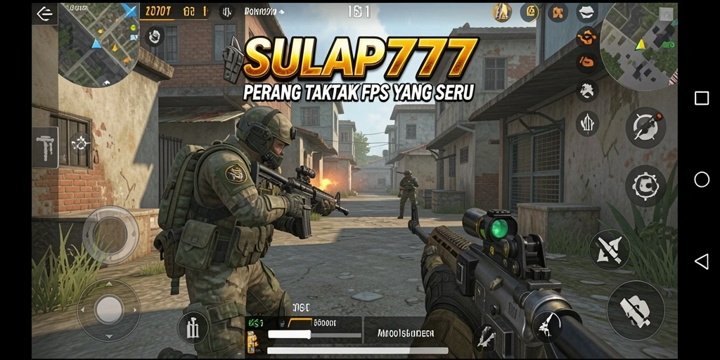 Gameplay seru dan intens dalam SULAP777 menampilkan aksi FPS terbaik.