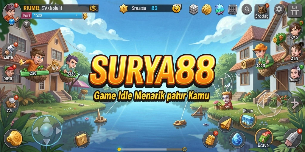 Tampilan gameplay SURYA88 yang seru dan menarik.